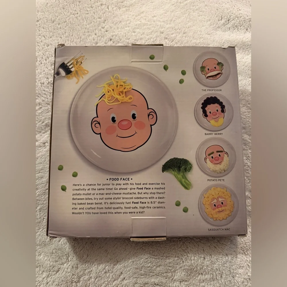 Fred Food Face Plate